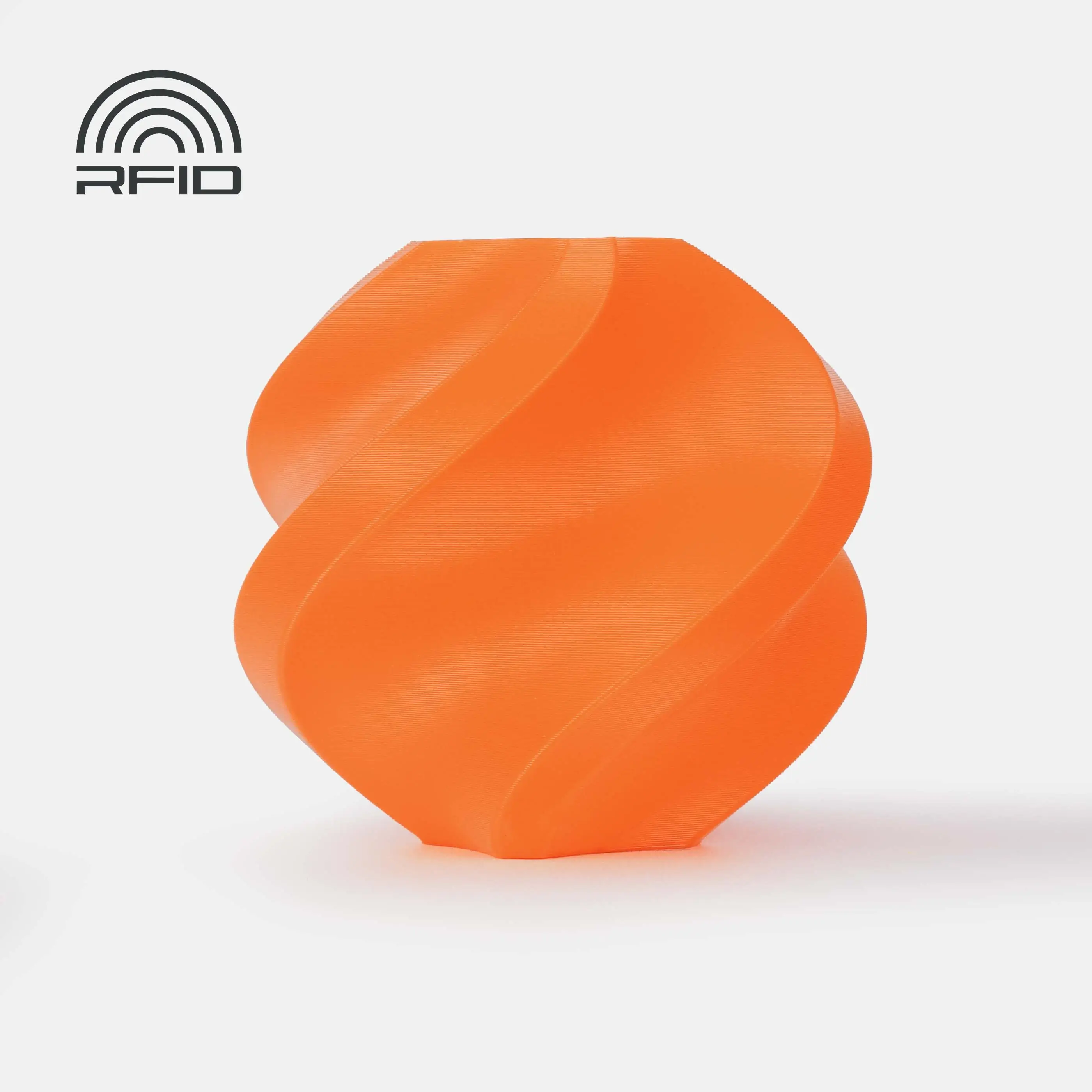 Bambu PLA Basic (10300)  пластик для 3D-принтера 1.75mm 0.25кг Помаранчевий