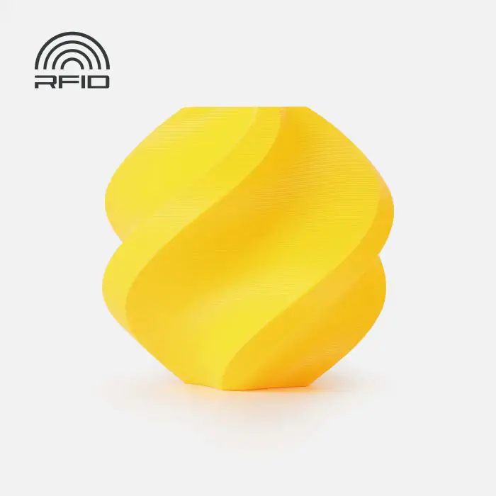 Bambu PLA Basic (10400)  пластик для 3D-принтера 1.75mm 1кг Жовтий